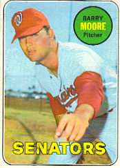 1969 Topps Baseball Cards      639     Barry Moore